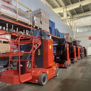 Venta de fábrica 200KG 11,2 M Mini elevador de mástil Vertical autopropulsado elevador de pluma pequeña con JIB para plataforma de trabajo aéreo - Product Image 4