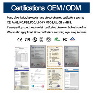 Más de 1000 modelos, 700 en stock, contáctenos. Control de calidad estricto. Batería de iones de litio de 862264 1450mAh 3.7V con certificación múltiple y polímero. - Product Image 6