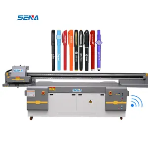 ऐक्रेलिक पीवीसी ग्लास मेटल प्रिंटिंग मशीन के लिए डिजिटल इंकजेट यूवी फ्लैट प्रिंटर 2500 * 1300 मिमी ए 0 ए 1