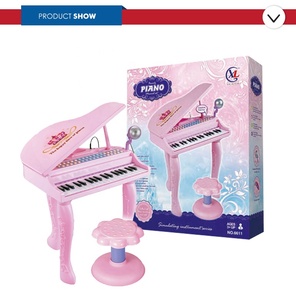 <span class=keywords><strong>Piano</strong></span> électronique en plastique de haute qualité, jouet musical avec clavier à 37 touches pour enfants, bébés, jeu éducatif - Product Image 2