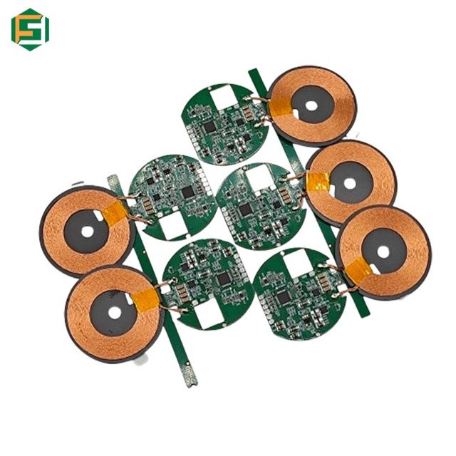 Ferrite Shielded Qi Standard Wireless Charging Coil 10W TX RX Coil 2.0uH-20uH for Wireless Charger Module