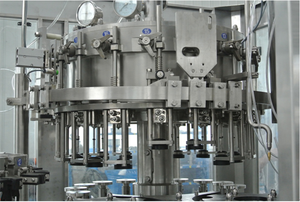 Equipo de barril de doble cabezal eléctrico <span class=keywords><strong>Hermann</strong></span> Suministro directo de fábrica para agua de bebida para vidrio PLC para aplicaciones de cerveza - Product Image 3