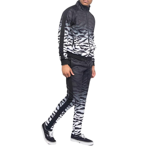 Men's High Quality Custom Design Sublimation Tracksuit New Arrival Stylish Sports Wear 100% Cotton for Winter Sports - Product Image 1