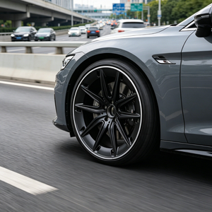 Rines de Aleación Forjados Personalizados, Rines de Alta Gama para Autos Personalizados, Rines Negros de 5 Brazos 5x139.7, 21 Pulgadas, Aptos para Rines de <span class=keywords><strong>Ferrari</strong></span> 360 - Product Image 3