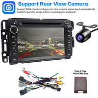 Autoradio GPS USB MP3 CarPlay pour Chevrolet GMC, compatible avec Silverado, Sierra, Tahoe, Yukon, Suburban, écran tactile