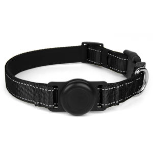 Herstellerangepasstes Verstellbares Reflektierendes Nacht-Anti-Verlust Nylon Einfaches Hundehalsband mit Positionierer Schutzabdeckung - Product Image 5