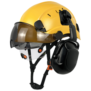 Helm Pengaman Pelindung ABS Dua Lapis untuk Lokasi Konstruksi, Tahan Benturan Tinggi, Bernapas, Nyaman, Dielektrik - Product Image 3
