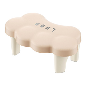 Cloud <b>Stool</b> For Home Living Room Children <b>Bathroom</b> Toilet Seat Non Slip Durable Footstool Yellow Red Brown Color Available - Product Image 5