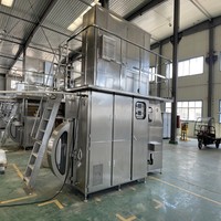 Machine d'emballage aseptique de remplissage et de scellement de jus de lait de cartons en forme de brique de jus de prix usine pour 500ml 1000-3000CPH