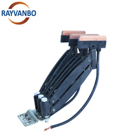 Accessoires pour grue : collecteur de courant de barre omnibus, brosse au carbone, câble, support, bras de remorquage pour l'alimentation de la grue