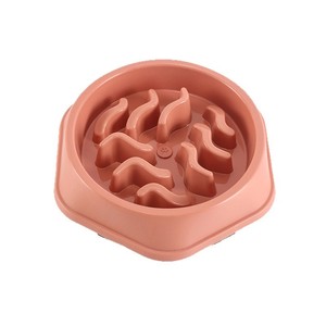 Tazón de Alimentación Lenta para Mascotas Daoge, Color Rosa, Antideslizante, para Perros y Gatos, con Base de Succión Fuerte - Product Image 3