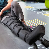 Appareil de physiothérapie à compression d'air professionnel pour la récupération, bottes de massage pneumatiques pour les jambes, pour les athlètes, accélère la réparation musculaire