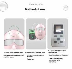 調整可能な温度時間食品グレードフェイシャルミストスプレー水素吸入フェイスマスク保湿剤家庭用 - Product Image 6