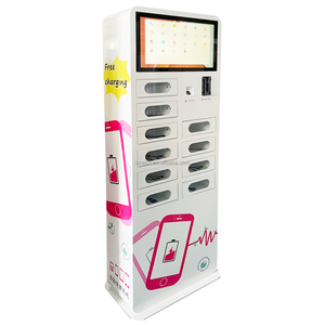 Máquina Expendedora de estación de carga ultrarrápida de batería de teléfono móvil personalizada con cable y estación de carga aceptador de monedas - Product Image 3