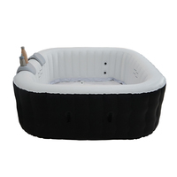 Baignoire gonflable portable pour 2 ou 4/6 personnes, spa, natation d'extérieur, sexy, massage, offre spéciale