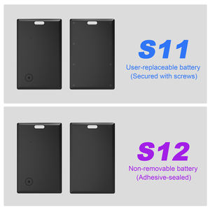 超薄型<span class=keywords><strong>GPS</strong></span>トラッカーカード紛失防止ワイヤレス充電ローカライザー子供用または財布プラスチック材料 - Product Image 3