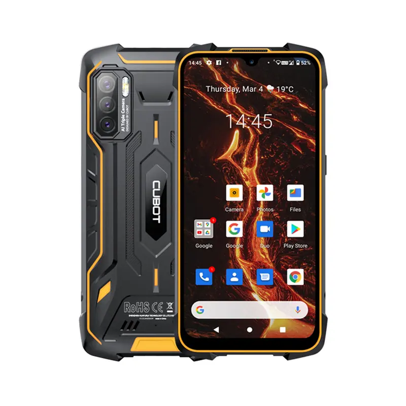 Cubot King Kong 5 Pro 6.088 4GB+64GB IP68 Waterproof Smartphone NFC 8000mAh 48MP Triple Camera Android 11 4G LTE Mobile Phone
