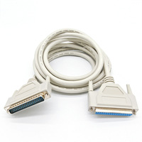 Cable Serial RS232 YRNOVA DB37 Macho a Hembra de 37 Pines, Blindado, con Conductor de Cobre Puro y Aislamiento de PVC para Aplicaciones Informáticas