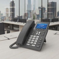 DLNA S135G ODM Fabricant d'équipement d'origine pour la communication avec un commutateur réseau, téléphone de conférence IP SIP 6 voies pour centre d'appels