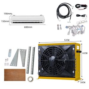 <span class=keywords><strong>Split</strong></span> <span class=keywords><strong>Mini</strong></span> sistema <span class=keywords><strong>de</strong></span> refrigeración alimentado por batería Universal Estacionamiento <span class=keywords><strong>de</strong></span> aire precio barato Universal 12V 24V con todos los accesorios estacionamiento Coche - Product Image 5