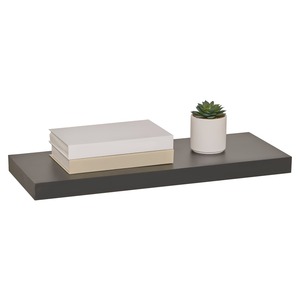 Étagère murale FIXY en MDF CM 60X23.5 NOIR - Product Image 1