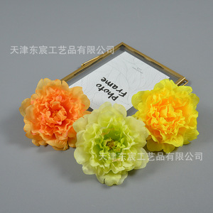 Flor de peonía de seda Dongchen de 13 cm para tocados DIY en festivales y inauguraciones - Product Image 2