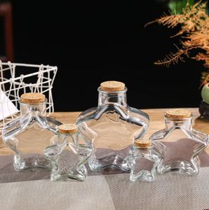 Frasco de Vidro para Armazenamento de Alimentos, Recipiente de Conserva em Forma de Estrela, Garrafa dos Desejos, Envio Rápido e Mais Barato para Açafrão - Product Image 2