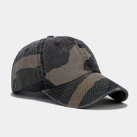 Nueva Tendencia, Gorra de Alta Calidad, 6 Paneles, Unisex, Camuflaje, Gorras de Béisbol de Algodón, Ajustables, con Visera Curva, Gorras de Béisbol