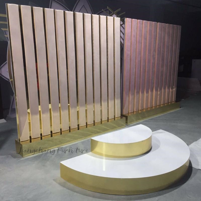 Королевская Свадебная мебель свадебный Золотой Фон