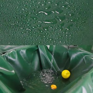 Bâche imperméable respirante <span class=keywords><strong>de</strong></span> 0,3 mm, vert foncé, épaississement, revêtement en PVC, auvent, couverture pour plantes <span class=keywords><strong>de</strong></span> jardin, gazebo, pergola, tente, bâche - Product Image 2