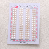 Perles de culture d'eau douce en forme de bouton, fournisseur direct en gros, usine de perles pour la fabrication de bijoux