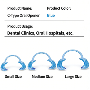 Tandenbleekmiddel C-type blauwe mondopener/<span class=keywords><strong>retractor</strong></span> - Product Image 2