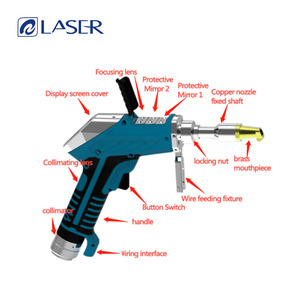Tête de découpe et de soudage laser portable DWT22 3000W avec alimentation en <span class=keywords><strong>fil</strong></span> - Product Image 2