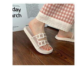 XIXITIAO pantoufles confortables <span class=keywords><strong>pas</strong></span> <span class=keywords><strong>cher</strong></span> adultes mode été pantoufles 2023 imperméable robinet pantoufles femmes chaussures pour filles - Product Image 2