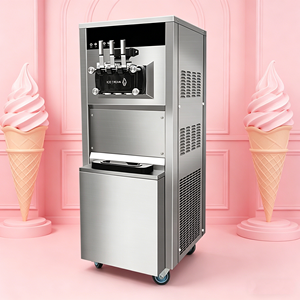 Macchina per Gelato Professionale da Pavimento, 7 Funzioni, 3 Gusti, Mantenimento Notturno, Lavabile, per Gelato Soft - Product Image 5