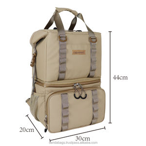 Sac à dos thermique isolé en gros d'usine fourre-tout portable étanche et classique pour livraison de nourriture pour pique-nique et camping - Product Image 4