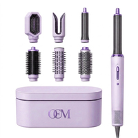 Sèche-cheveux brosse à air chaud certifié FCC HS-09, multi-styler 6-en-1, sèche-cheveux électrique haute vitesse, outils de coiffure en une seule étape