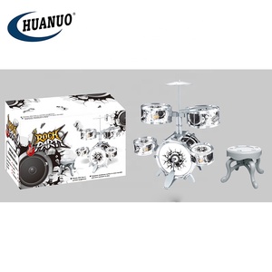Jouet éducatif musical <span class=keywords><strong>Batterie</strong></span> électronique de jazz pour enfants avec piano et microphone - Product Image 3