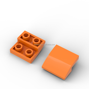 Piezas de Bloques de Construcción Multicolores Invertidas Curvas en Ángulo de 32803, 2 x 2 x 2/3, para Construcción DIY, Proyectos MOC y Diseños de Modelos - Product Image 2