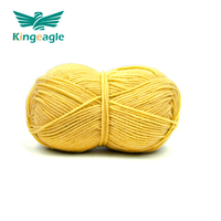 Kingeagle Stock 100% Acrylic Milk Cotton Yarn Soft Hand Knitting Yarn Crochet Yarn 4 Ply