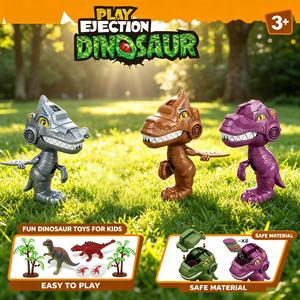 Juego de Dinosaurios de Juguete LK Toys con Expulsión, Modelo Interactivo con <span class=keywords><strong>Mini</strong></span> Figuras de Dinosaurios, Juguete Divertido de Simulación para Niños - Product Image 4