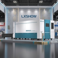 LX3015PHO Chine Cache anti-poussière en tôle d'acier inoxydable pour machines de découpe laser avec table d'échange