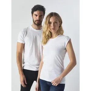 T-shirt in tessuto slub da donna, merchandising personalizzato - Product Image 2