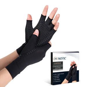 Guantes de Compresión Transpirables para la Hinchazón y el Túnel Carpiano, Soporte para Muñeca, Guantes de Compresión con Logotipo Personalizado, Soporte Médico para <span class=keywords><strong>Manos</strong></span> OEM - Product Image 4