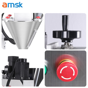 Máy đóng gói bột cà phê bán tự động 0.1-100g, máy đóng gói định lượng bột - Product Image 5