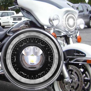 Phare rond de 7 pouces H6024 approuvé par points pour Harley Davidson et Lada <span class=keywords><strong>4x4</strong></span> urban Niva - Product Image 6