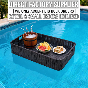 Fabricante Profesional: Bandeja Flotante de Ratán de Lujo de Grado Comercial para Piscinas, para Proyectos de Resorts y Hoteles - Soporte OEM/ODM - Product Image 6