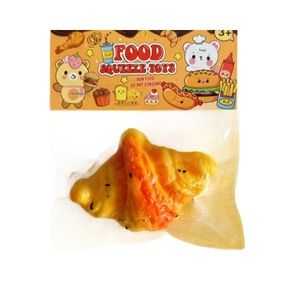 Creative Simulation Waffle Croissant Toast <b>Squishy</b> Toy Funny Food Play Decompression Squeeze Toy Soft TPR Stress Ball Wholesale - Product Image 5
