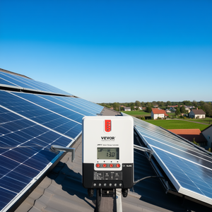 Contrôleur de charge solaire MPPT Vevor 20A 12V 24V avec écran LCD, entrée CC automatique, régulateur de panneau solaire - Product Image 2