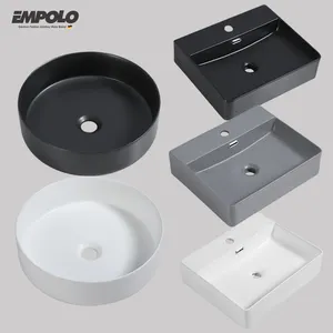 Producto del proyecto Empolo, lavabos contemporáneos, tocador de baño, lavabo de mano, inodoro con lavabo
